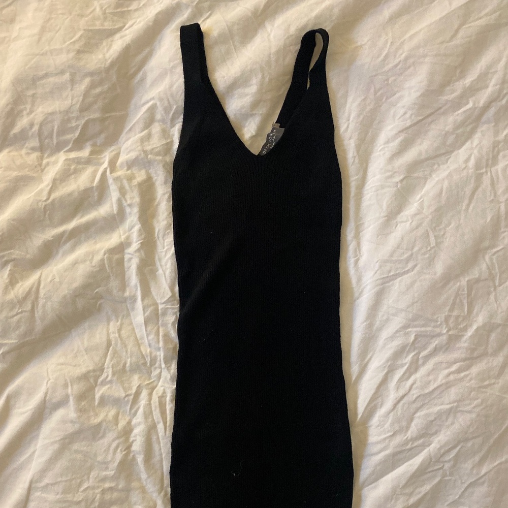 Maxi bodicon knit dress